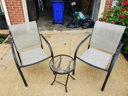 Photo of free Patio Table and Chairs (Pleasant Chase Community) #1