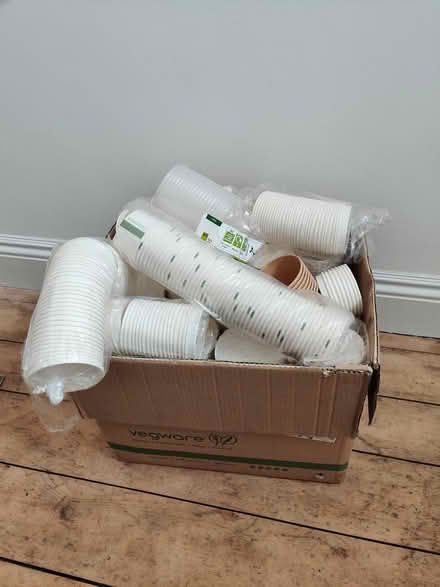 Photo of free Cardboard pots & lids (Grange over sands) #1