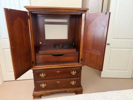 Photo of free Lexington Cherry Armoire (South Carlsbad/La Costa Oaks) #2