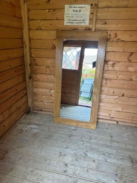 Photo of free Wooden framed mirror (Astley Village PR7) #1