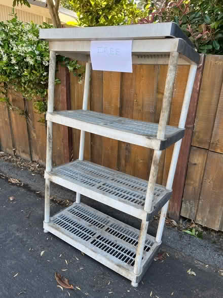 Photo of free Used Plastic shelf (199 Southern Heights Blvd SR) #1