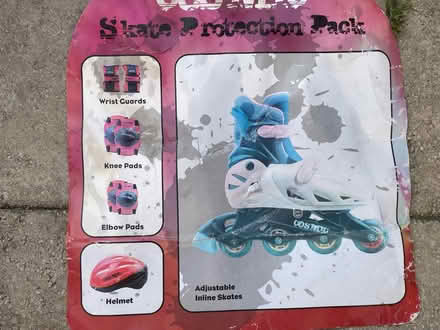 Photo of free Adjustable inline skates & protectors (Cross Houses SY5) #2