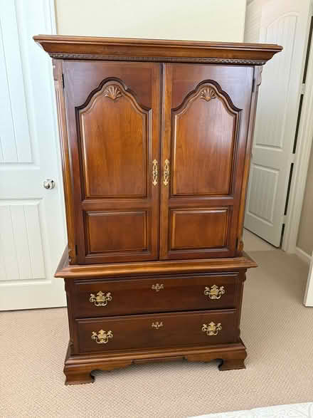 Photo of free Lexington Cherry Armoire (South Carlsbad/La Costa Oaks) #3