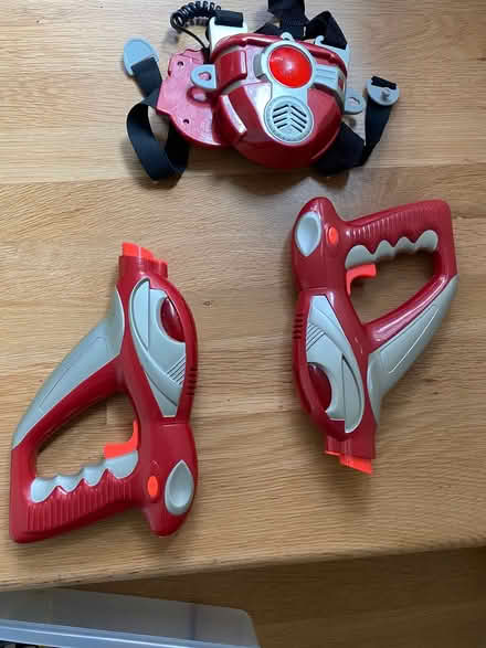 Photo of free Toy Laser gun set (power Rangers?) (Redmond) #1