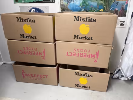 Photo of free Boxes (Grove Rd and Harris) #1