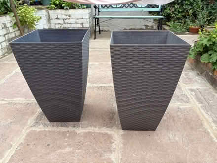 Photo of free Pair of planters (Scarborough YO12) #1