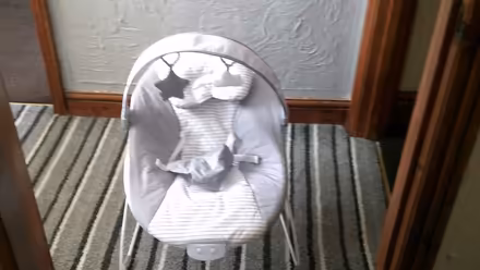 Photo of free high chair, baby walker, seat caddy, kneck wrap, bag of toys (Southmead BS7) #3