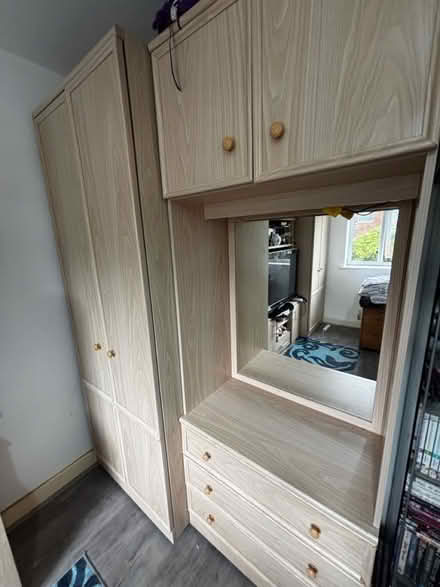 Photo of free Furniture, double bed with mattress (Halewood L25) #2