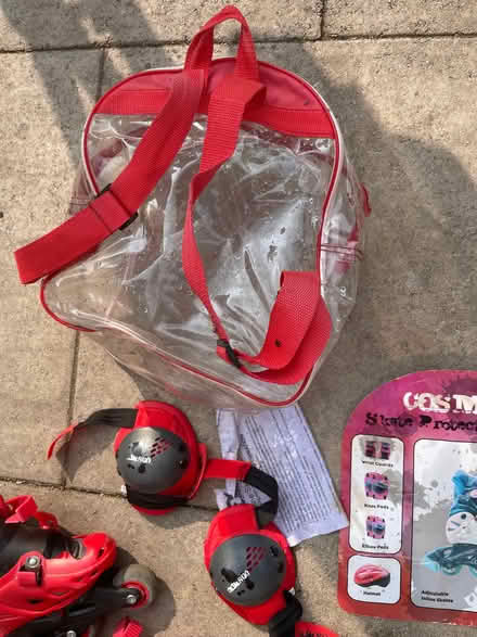 Photo of free Adjustable inline skates & protectors (Cross Houses SY5) #3