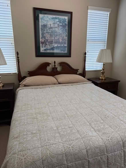 Photo of free Lexington Cherry Queen Headboard (South Carlsbad/La Costa Oaks) #2