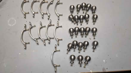 Photo of free Cabinet knobs and pulls (Maple Leaf) #1