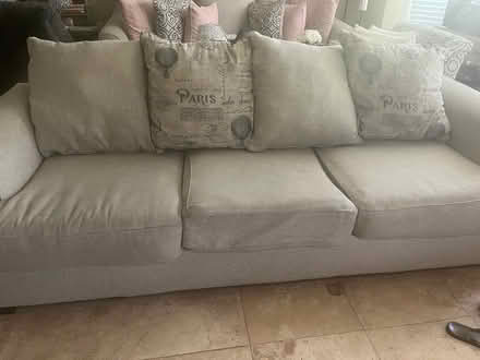 Photo of free Beige couch (Coral Springs) #1