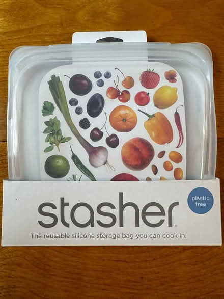 Photo of free Reusable silicone storage bag (East Arlington) #1