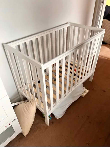 Photo of free Space saver cot bed with mattress (Fulwood - PR2 3) #1