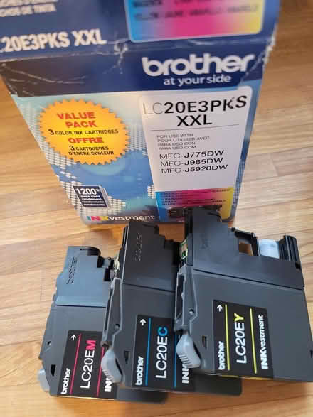 Photo of free printer ink: Brother LC20E (Somerville (Union Sq)) #3