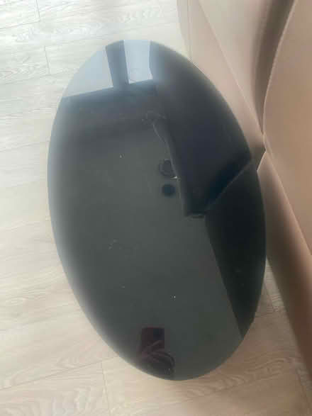 Photo of free Glass/wood tv stand/coffee table (Banstead SM7) #4