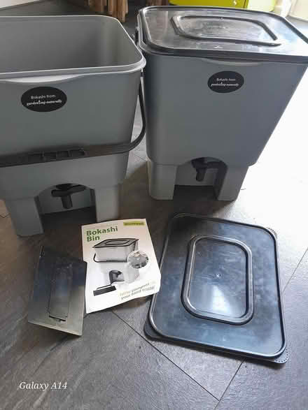 Photo of free 2 bokashi buckets & bran (St Andrews BS6) #1