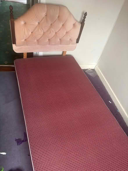 Photo of free Single bed with 2x mattress (Dublin 12) #1
