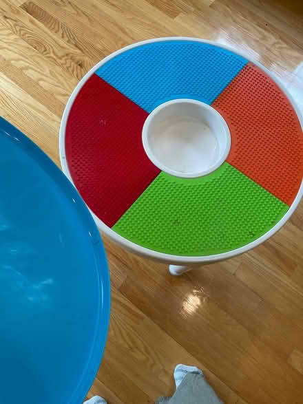 Photo of free toddler table with Lego texture (east Watertown, MA) #2