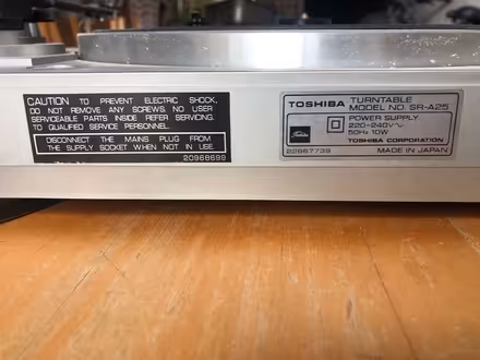 Photo of free Toshiba record player deck (Stenalees PL26) #3