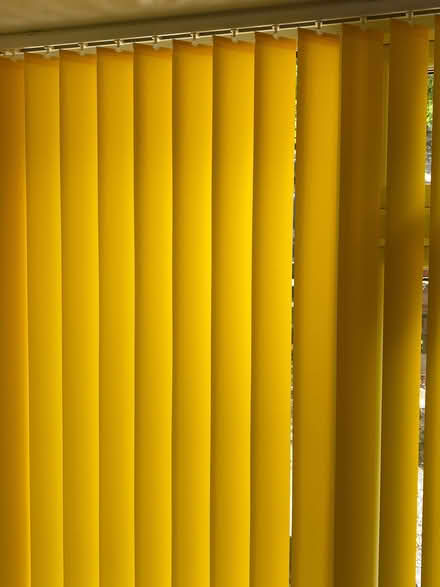 Photo of free Yellow Vertical Blind (Arnside LA5) #4