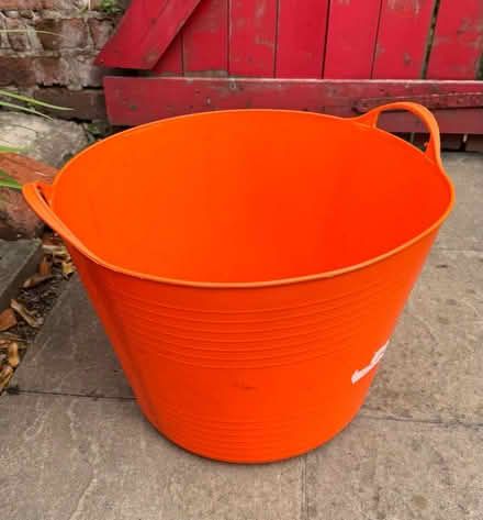 Photo of free Orange rubble bucket (Levenshulme, M19) #2