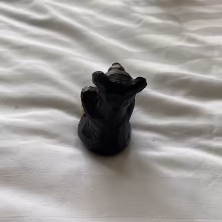 Photo of free Wood Bear figure (Bethesda, MD) #3