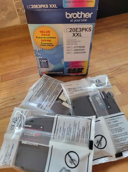 Photo of free printer ink: Brother LC20E (Somerville (Union Sq)) #2