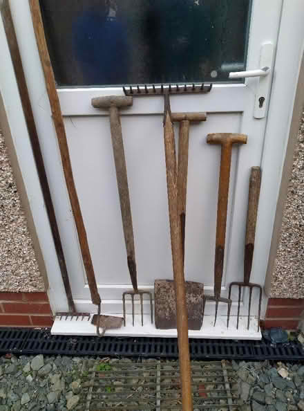 Photo of free Collection of old gardening tools (Lixwm CH8) #1