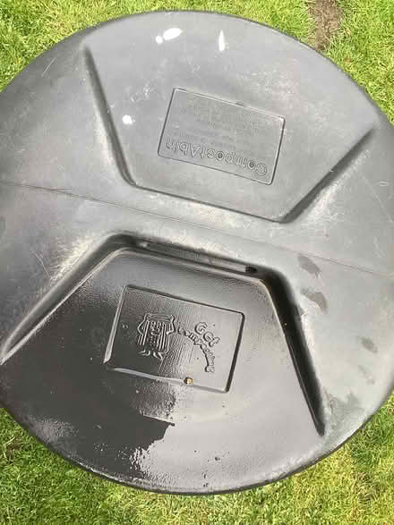 Photo of free Compost Bin. Large. USED. Black (selsey) #2
