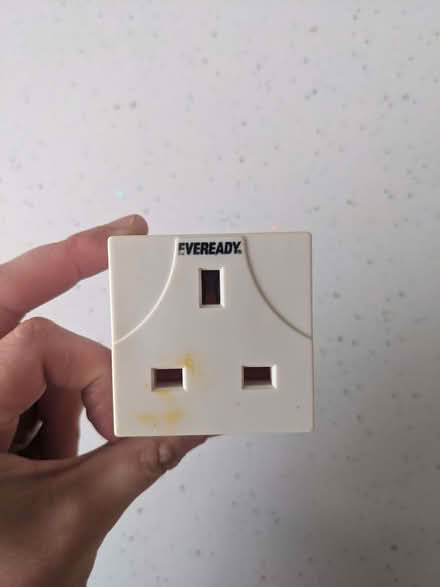 Photo of free Double plug adaptor (Wavertree Nook L15) #2