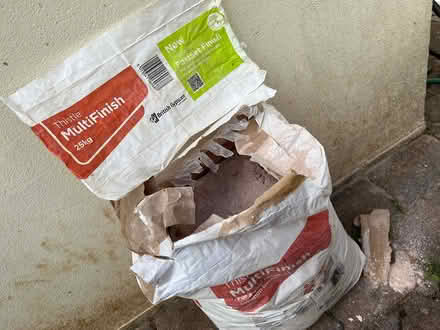 Photo of free Thistle multi finish plaster bag (Godalming GU7) #1