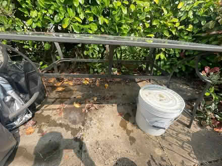 Photo of free Patio table and six chairs (Yarwell PE8) #2