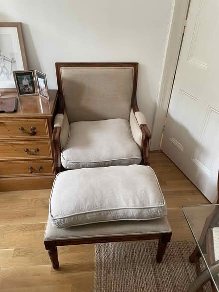 Photo of free Chair & leg rester (South Ealing) #2