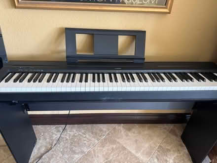 Photo of free Yamaha piano with stand (Kensington) #1
