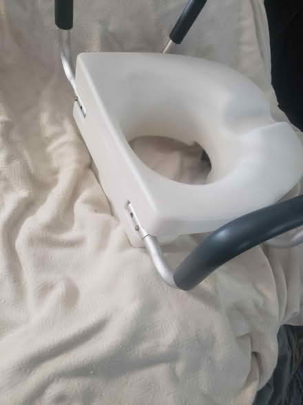 Photo of free Raised toilet seat with arms (Lockport) #1
