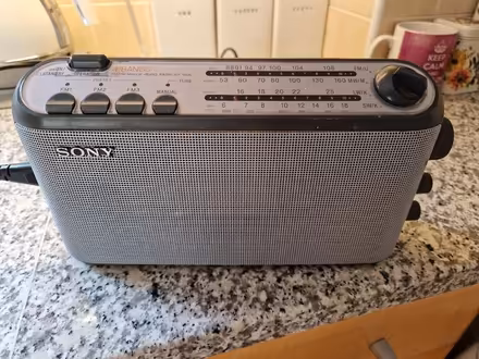 Photo of free Sony portable FM / MW/ LW radio (Arborfield Garrison RG2) #1