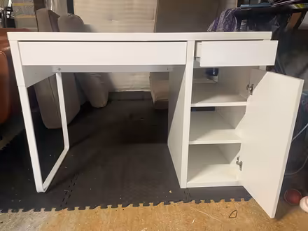 Photo of free Ikea Micke Desk - White (CT18) #3