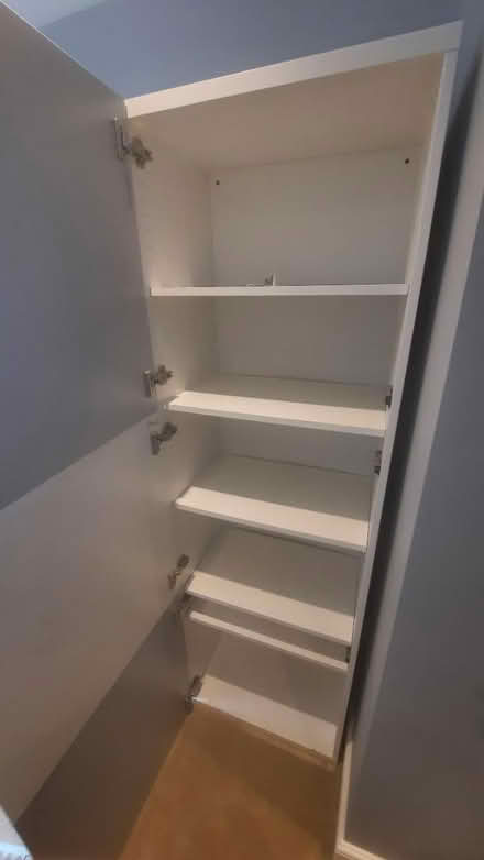 Photo of free Ikea Besta tall cupboard / shelves (Leek Wootton CV35) #2