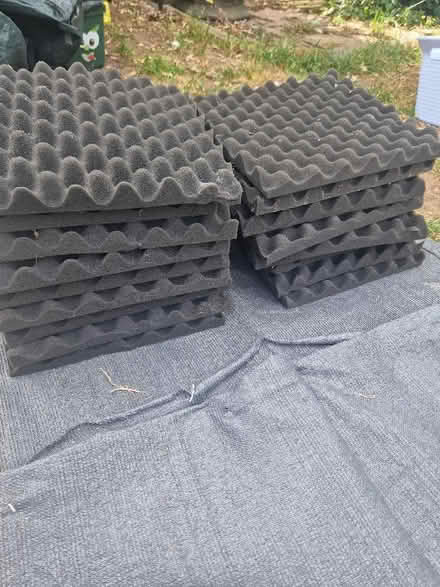 Photo of free Acoustic tiles x 16 (Up Hatherley GL51) #1