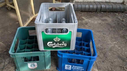 Photo of free Plastic beer crates (NW10) #1