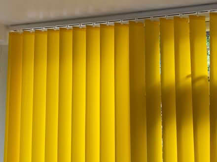 Photo of free Yellow Vertical Blind (Arnside LA5) #1