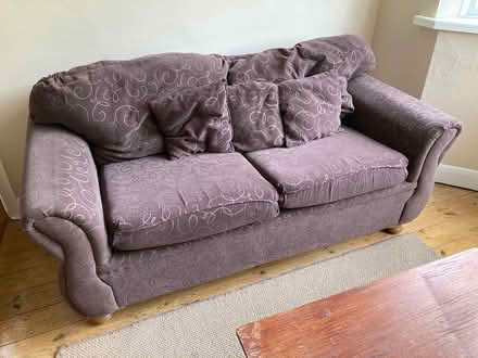 Photo of free Brown sofa (Lye Valley (OX3)) #1