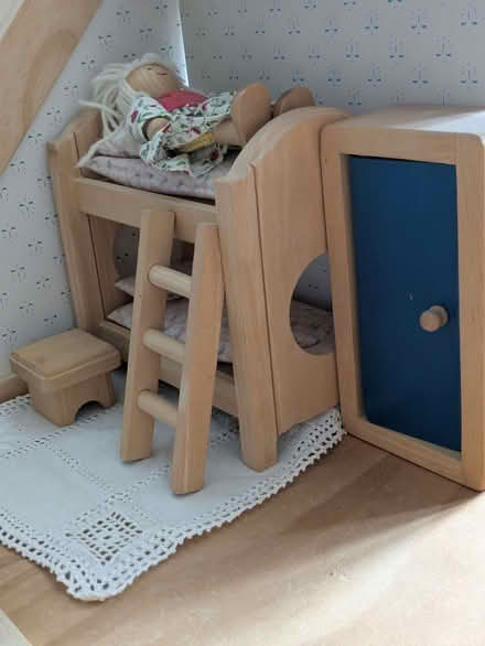Photo of free Wooden dolls house and furniture (Linslade LU7) #3
