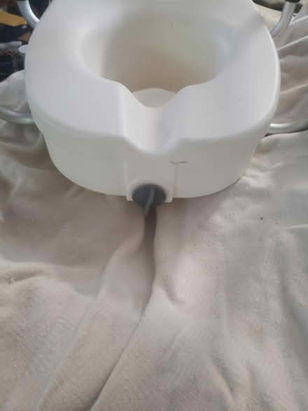 Photo of free Raised toilet seat with arms (Lockport) #3