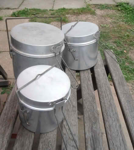 Photo of free Camping cooking pot set. (Newnham RG27) #3