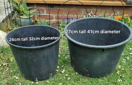 Photo of free Large plant pots (Emerson Valley MK4) #1