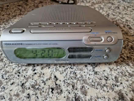 Photo of free Sony bedside radio alarm clock (Arborfield Garrison RG2) #1