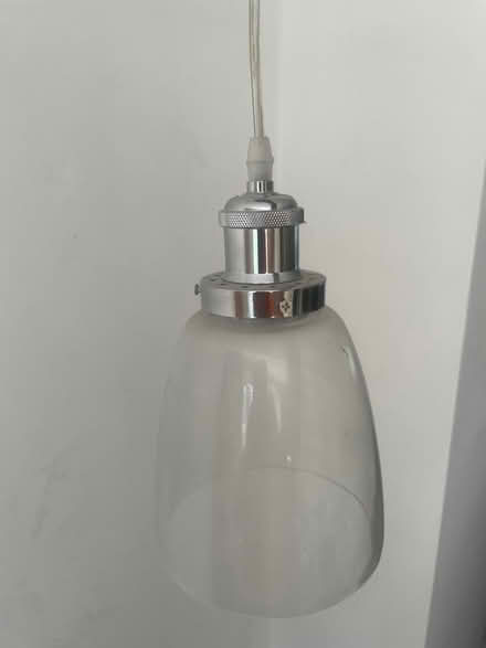 Photo of free Pair of chrome light fittings (Garston WD25) #2