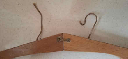 Photo of free Vintage wooden travel coat hanger/clothes brush (Harrogate HG1) #2